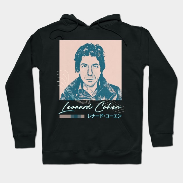 Leonard Cohen // Aesthetic Fan Art Design Hoodie by unknown_pleasures